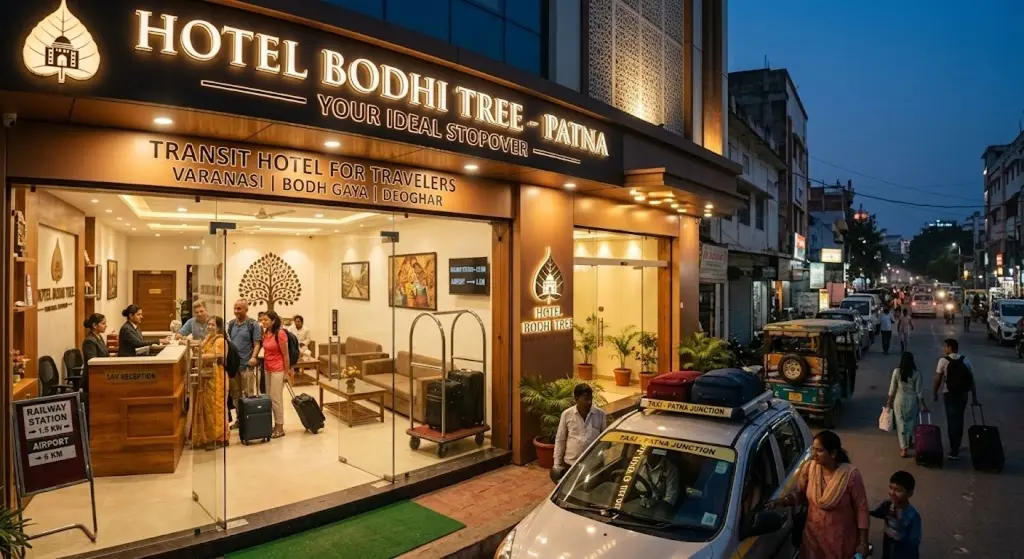 Best Transit Hotel in Patna for Varanasi, Deoghar and Bodh Gaya Travelers